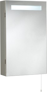 Ultra Cabinets Consul Mirror Bathroom Cabinet & Light.  390x650mm.