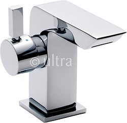 Ultra Mini Waterfall Cloakroom Basin Tap (Chrome).