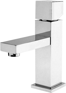 Hudson Reed Kubix Basin Mixer Tap (Chrome).