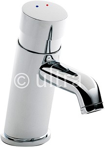 Ultra Water Saving Non Concussive Basin Mixer Tap (Chrome).