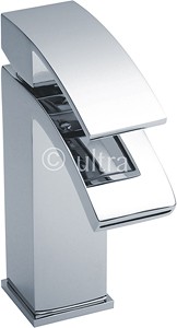 Ultra Vibe Waterfall Basin Tap (Chrome).