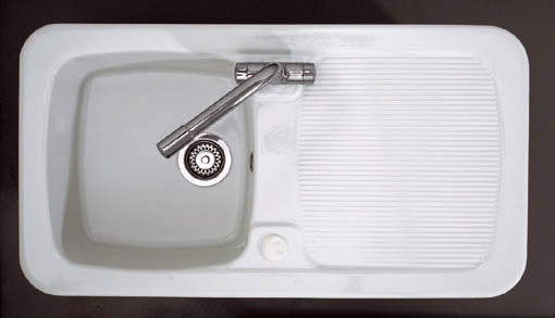 Aquitaine 1.0 bowl ceramic kitchen sink. additional image