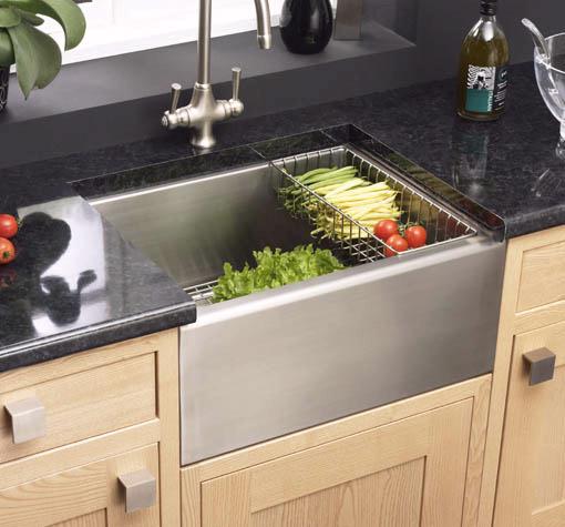 Belfast stainless steel 1.0 bowl kitchen sink additional image