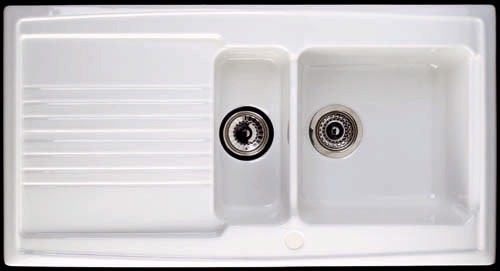 Equinox 1.5 bowl ceramic kitchen sink. additional image