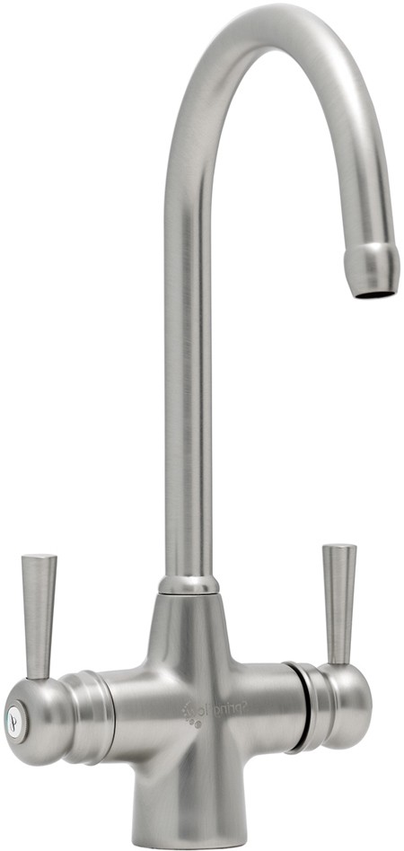 Jordon Water Filter Kitchen Tap in Brushed Steel. additional image