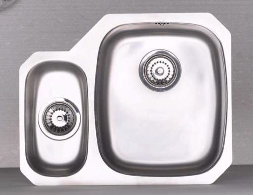 Opal S3 1.5 bowl left handed stainless steel kitchen sink. additional image