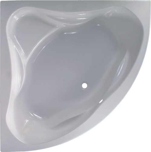 Corner Bath With Built In Seat.  1400x1400mm. additional image