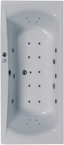 Eclipse Aquamaxx Whirlpool Bath. 24 Jets. 1700x750mm. additional image