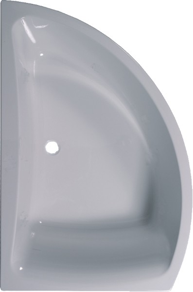 Aquamaxx Corner Bath.  Left Handed. 1500x1000 additional image