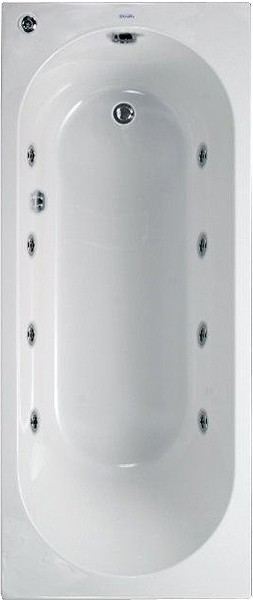 Aquamaxx Whirlpool Bath. 8 Jets. 1700x700mm. additional image