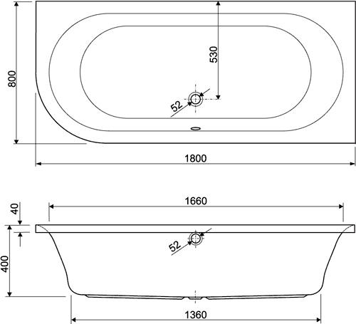 Corner Whirlpool Bath & Panel. 14 Jets. Left Handed. additional image