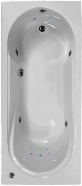 Whirlpool Bath. 11 Jets. 1700x700mm. additional image