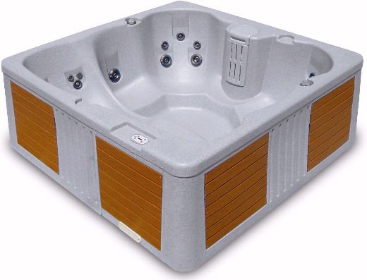 Axiom Deluxe hot tub. 4 person + free steps & starter kit (Onyx). additional image