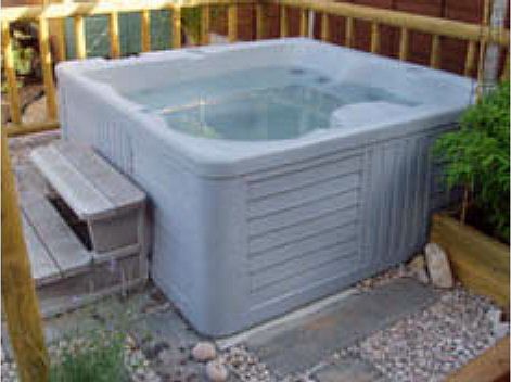 Matrix spa hot tub. 4 person + free steps & starter kit (Sea Spray). additional image