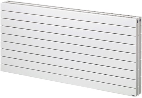 Lotus 2 Double Bathroom Radiator (White). 1400x650mm. additional image