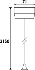 Negative Head Shower Pull Switch. additional image