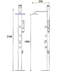 Shower Panel 102 additional image