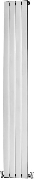 Vinca Bathroom Radiator (Chrome). 455x1210mm. additional image