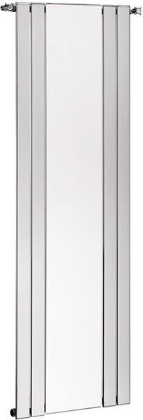 Vinca Mirror Bathroom Radiator (Chrome). 600x1810mm. additional image