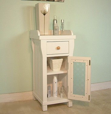 Bathroom Storage Cabinet (White). Size 770x365mm. additional image