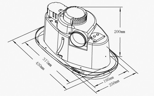 Bathroom Light, Dual Heaters And Extractor Fan In One Unit. additional image