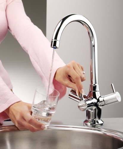 Struana Modern Water Filter Tap (Chrome). additional image