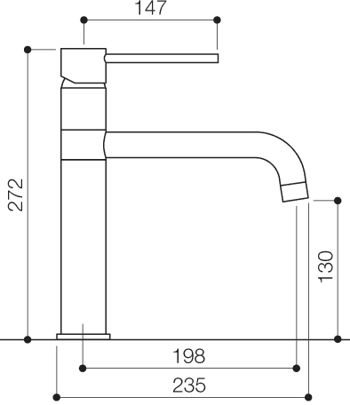 Kitchen Tap With Brita On Line Active Filter Kit (Chrome). additional image