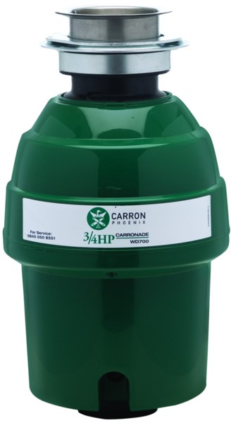 WD750 Continuous Feed Compact Waste Disposal Unit. additional image