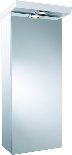 Mirror Bathroom Cabinet With Light.  280x680x240mm. additional image