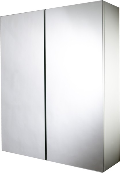 Mirror Bathroom Cabinet With 2 Doors.  530x640x155mm. additional image