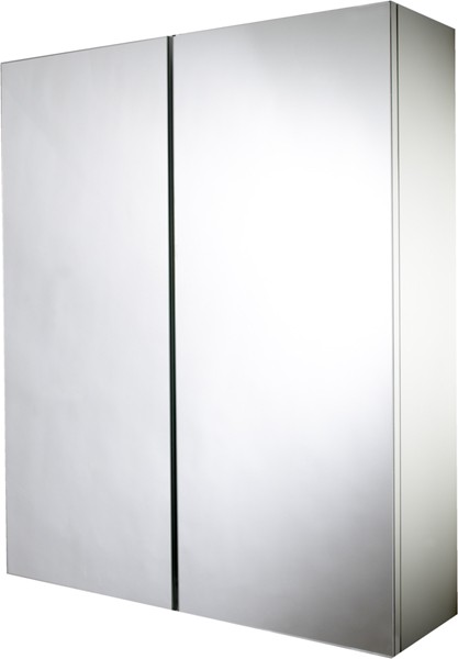 Mirror Bathroom Cabinet With 2 Doors.  530x640x155mm. additional image