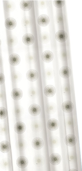 Shower Curtain & Rings (Starburst, 1800mm). additional image