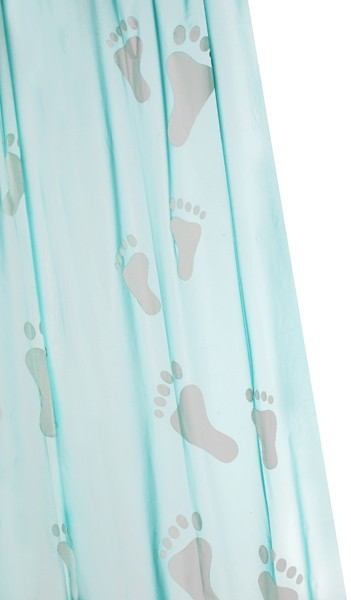 Shower Curtain & Rings (Big Foot, 1800mm). additional image