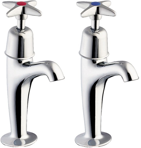 High Neck Sink Taps (Pair). additional image