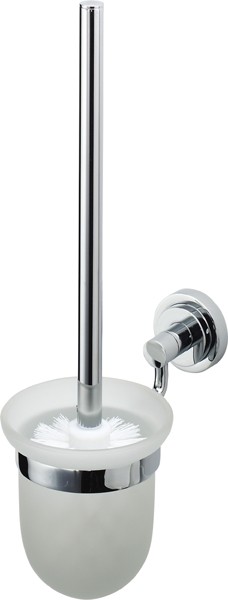 Toilet Brush Holder (Chrome). additional image