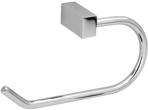 Toilet Roll Holder (Chrome). additional image