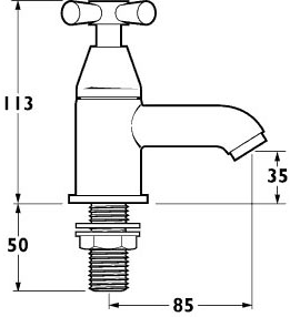 Basin Taps (Pair). additional image