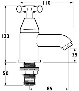 Bath Taps (Pair). additional image