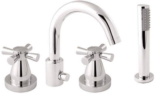 4 Hole Bath Shower Mixer Tap. additional image