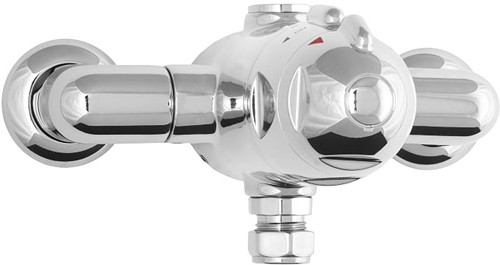 TMV2 Thermostatic Exposed Shower Valve (Chrome). additional image