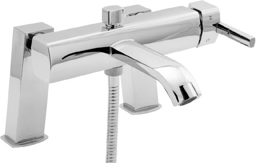 Bath Shower Mixer Tap With Shower Kit. additional image