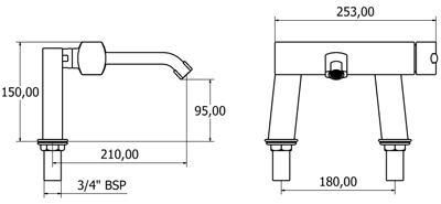 Bath Filler Tap. additional image