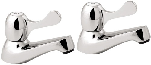 Lever Basin Taps (Pair). additional image