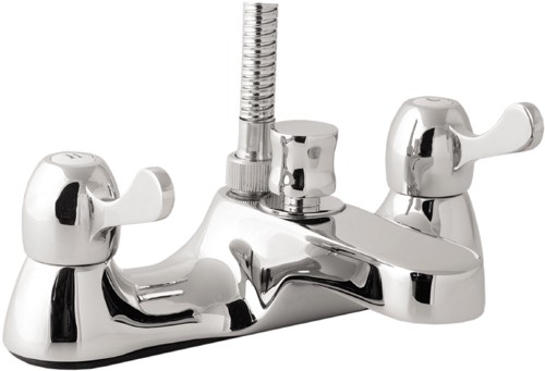 Lever Bath Shower Mixer Tap With Shower Kit. additional image