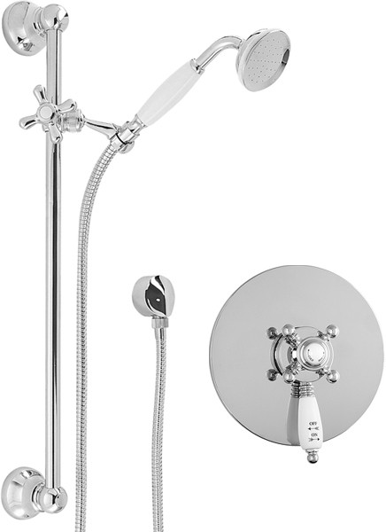 TMV2 Thermostatic Concealed Shower Valve Kit (Chrome). additional image