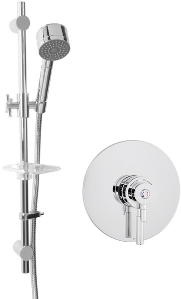 TMV2 Thermostatic Concealed Shower Valve Kit (Chrome). additional image