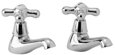 Basin Taps (Pair, Chrome). additional image