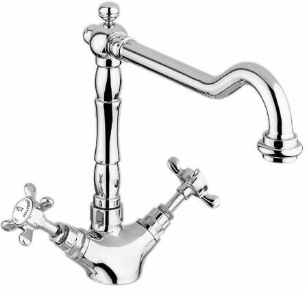 Coronation Mono Sink Mixer with Swivel Spout (Chrome) additional image