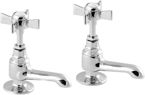 Bath Taps (Pair, Chrome). additional image