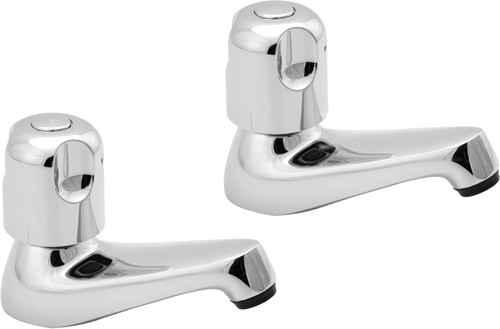 Basin Taps (Pair, Chrome). additional image